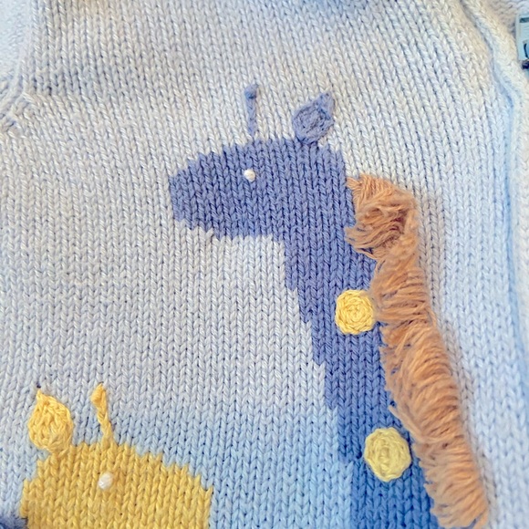Florence Eiseman Baby Boy Giraffe Sweater - Picture 4 of 12